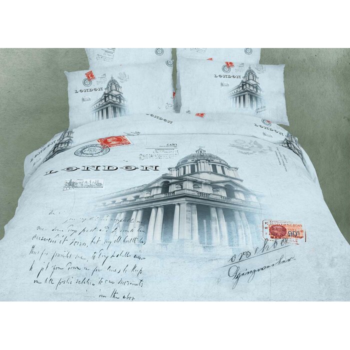 QUILT COVER BEDDING SET KEEP CALM RED DREAMING SLEEPING WHITE BLACK TEXT DUVET 