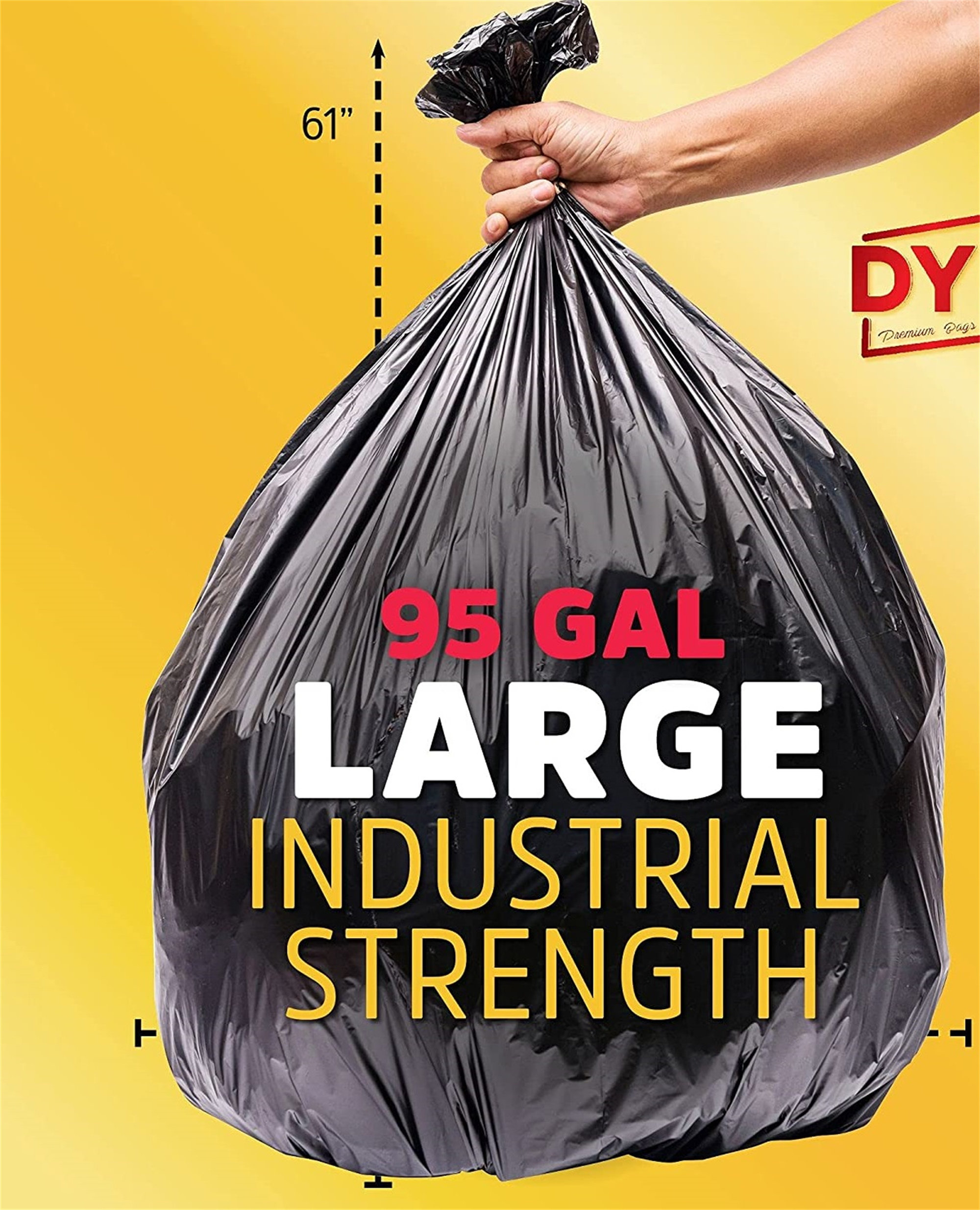 200 x Large Black Bin Bags Refuse Sacks Rolls Thick Rubbish Liners Free Delivery 