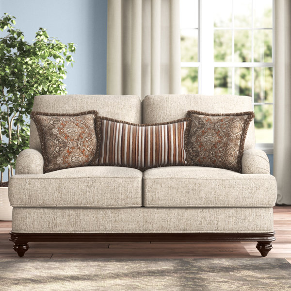 Lark Manor Ducote 66'' Loveseat with Reversible Cushions & Reviews ...