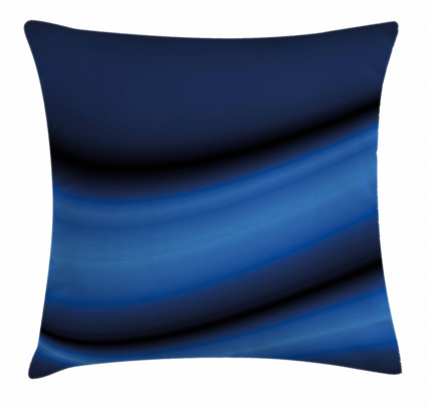 East Urban Home Ambesonne Dark Blue Throw Pillow Cushion Cover