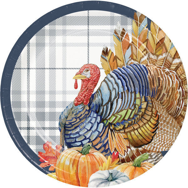 Thanksgiving Disposable Plates Wayfair
