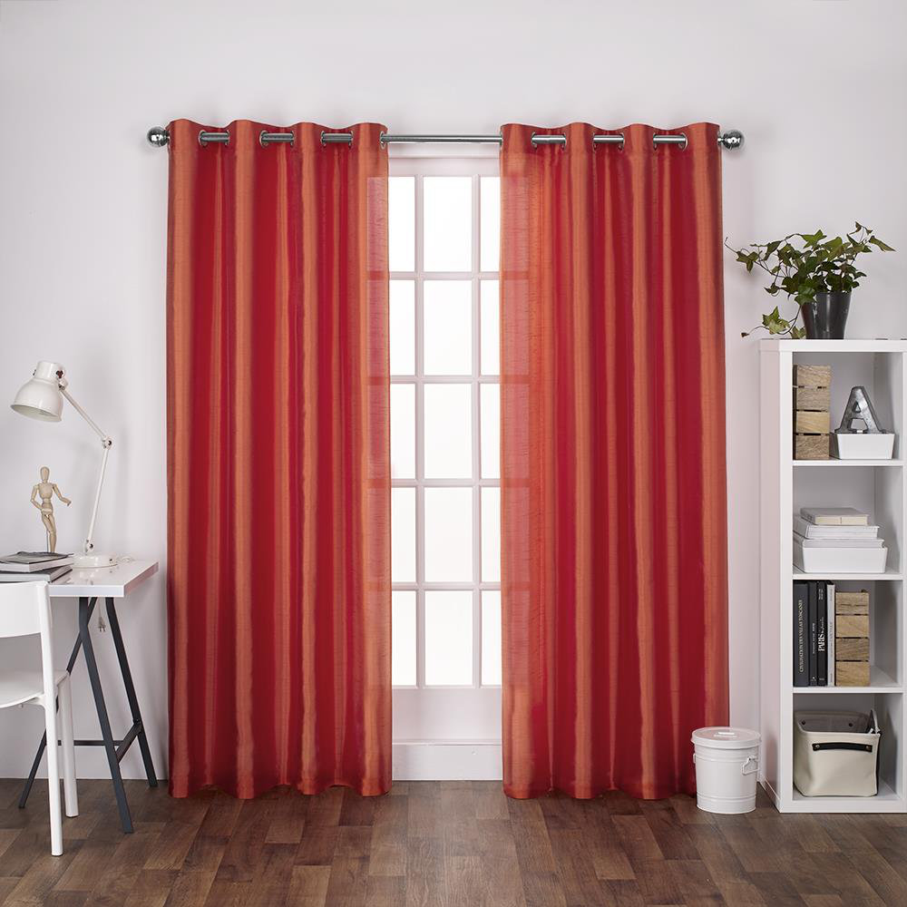 Bedelia Solid Light Filtering Grommet Curtain Panels Reviews