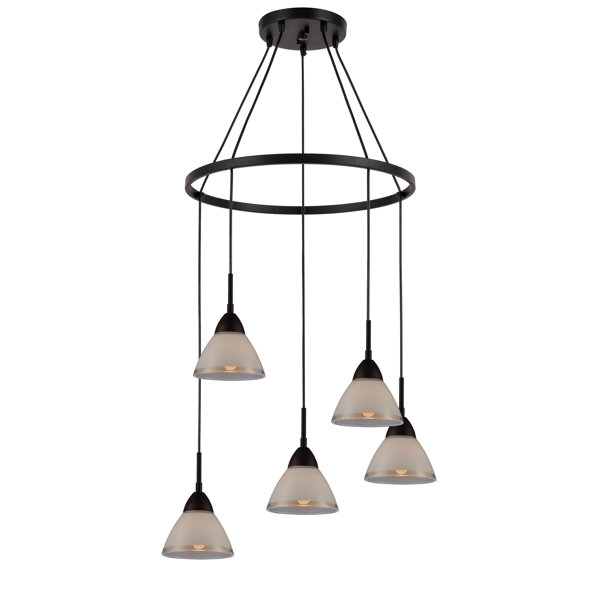 Latitude Run Funsch 5 Light Cluster Cone Pendant Wayfair