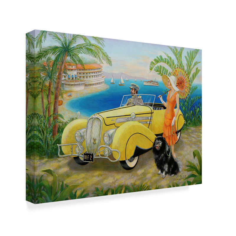 Winston Porter Great Gatsby Acrylic Painting Print On Wrapped Canvas Wayfair
