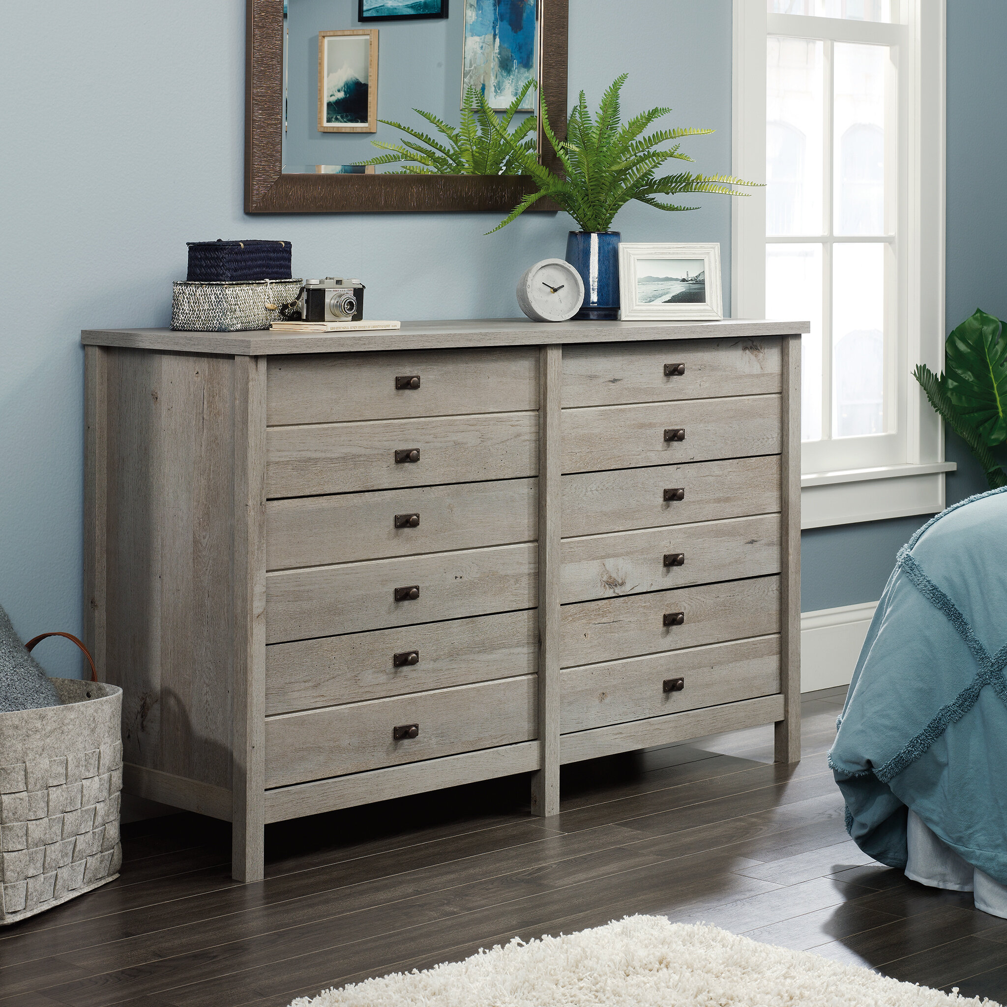 Red Barrel Studio® Javaya 6 - Drawer Dresser & Reviews | Wayfair