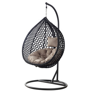 Weight Capacity Bedroom Hanging Chair Includes Adjustable Stand with 330 lbs Porch & Office Perfect for Patio Indoor/Outdoor Hammock Chair TheirNear Hanging Chair with Stand Boho Swing Chair 
