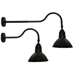 Go to store & view more images Elspeth Outdoor Barn Light by Gracie Oaks