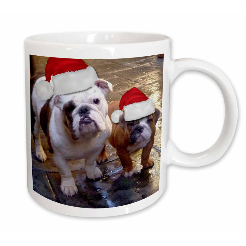 english bulldog christmas
