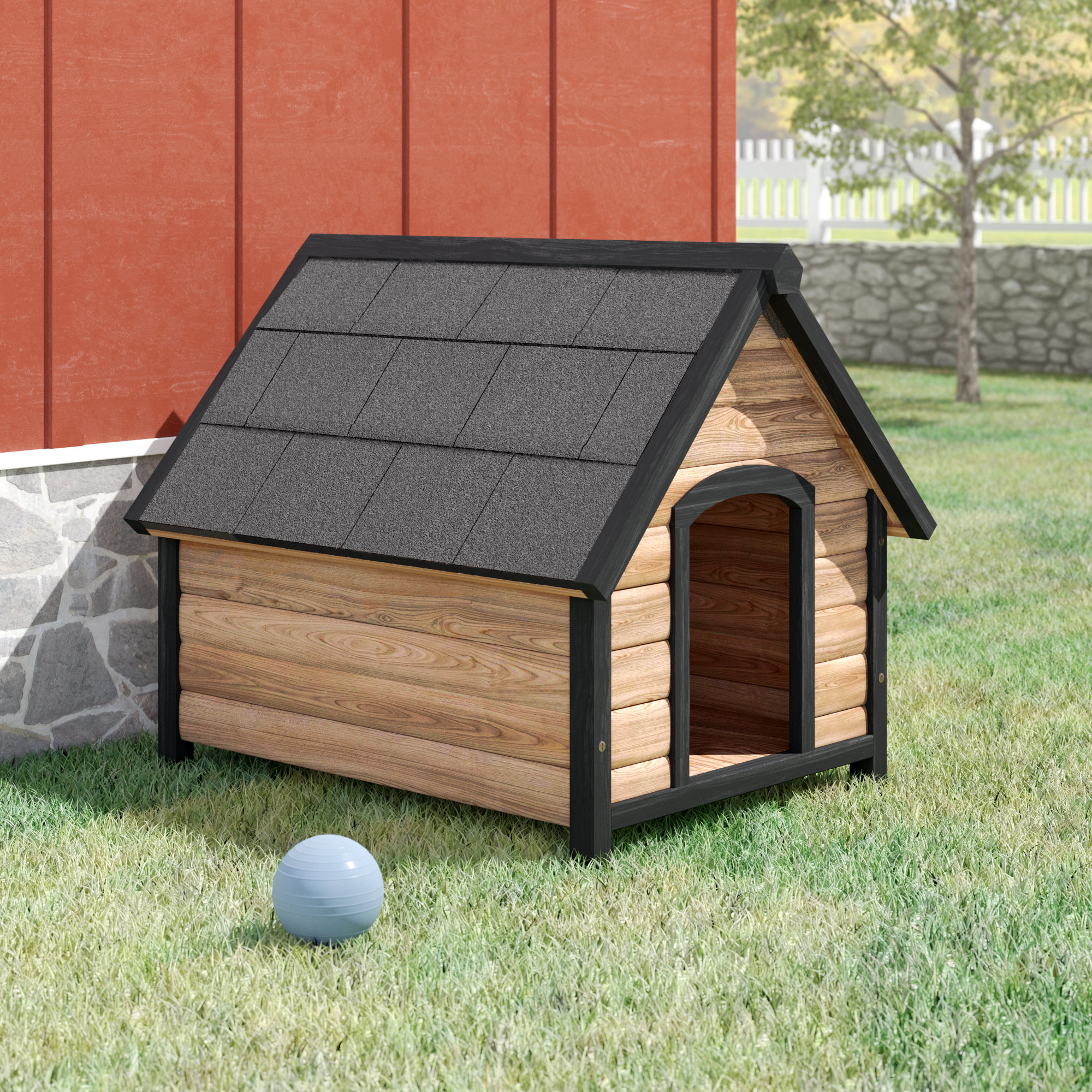 country dog house