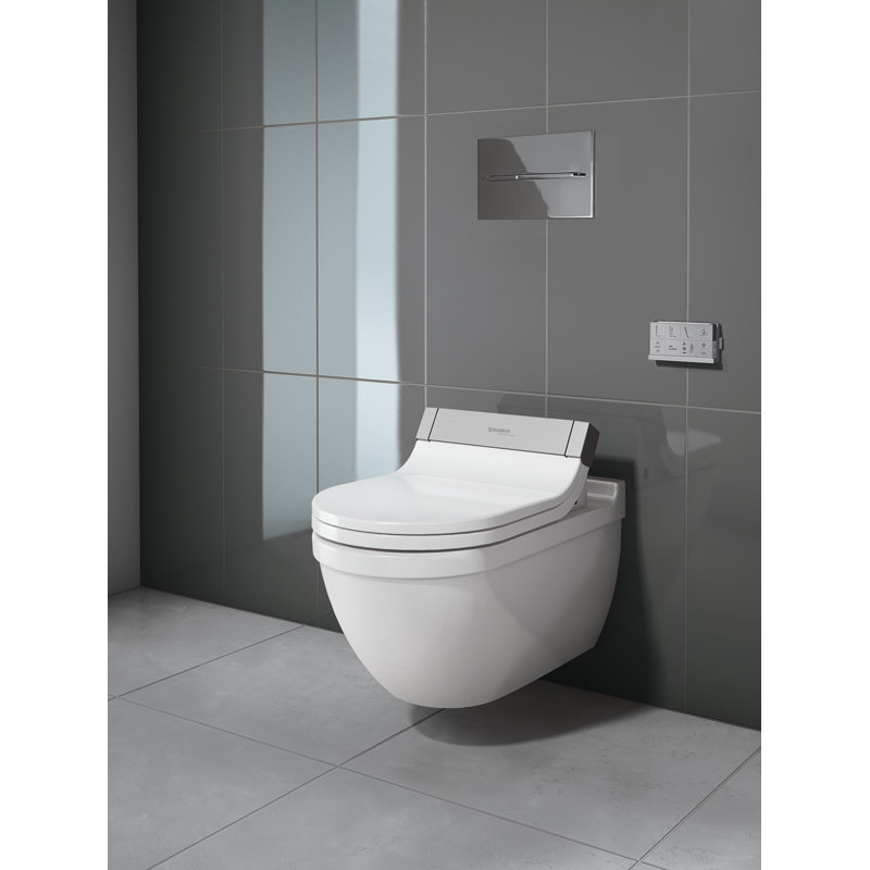Duravit Starck 3 Wall Mounted Toilet Bowl For Sensowash Dual Flush Perigold