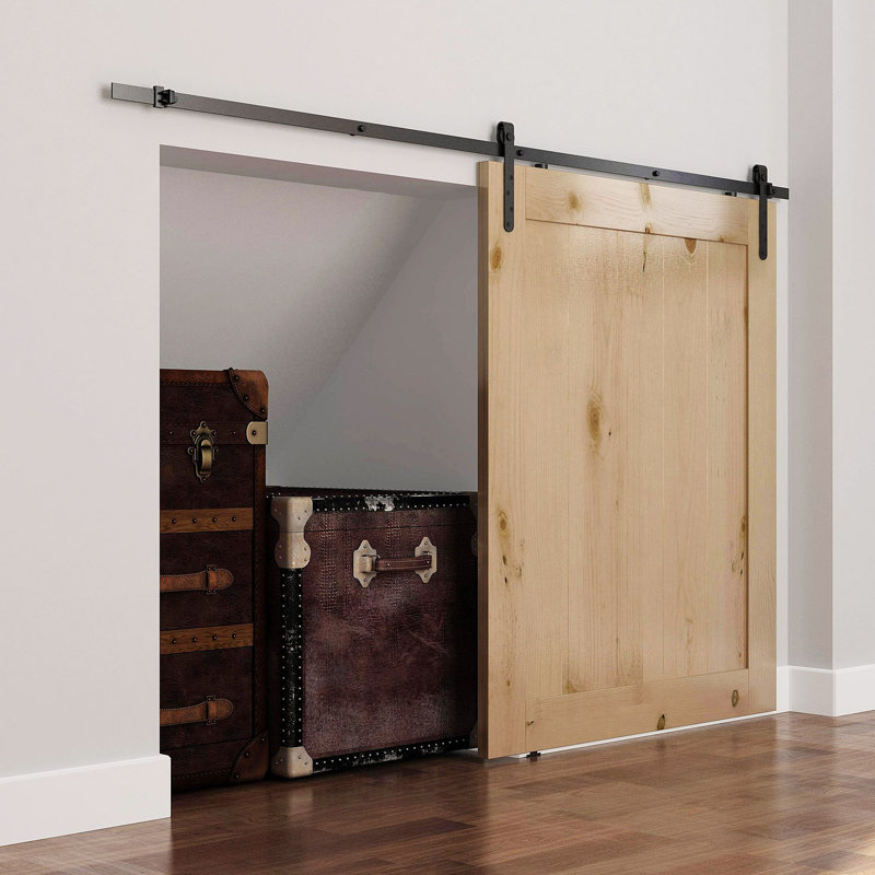 Symple Stuff Pocket Door Hardware Kit Cabinet Closet Hanger