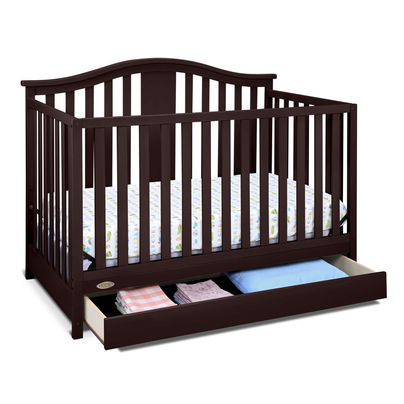 Graco Solano 4 In 1 Convertible Standard Crib With Storage Reviews Wayfair
