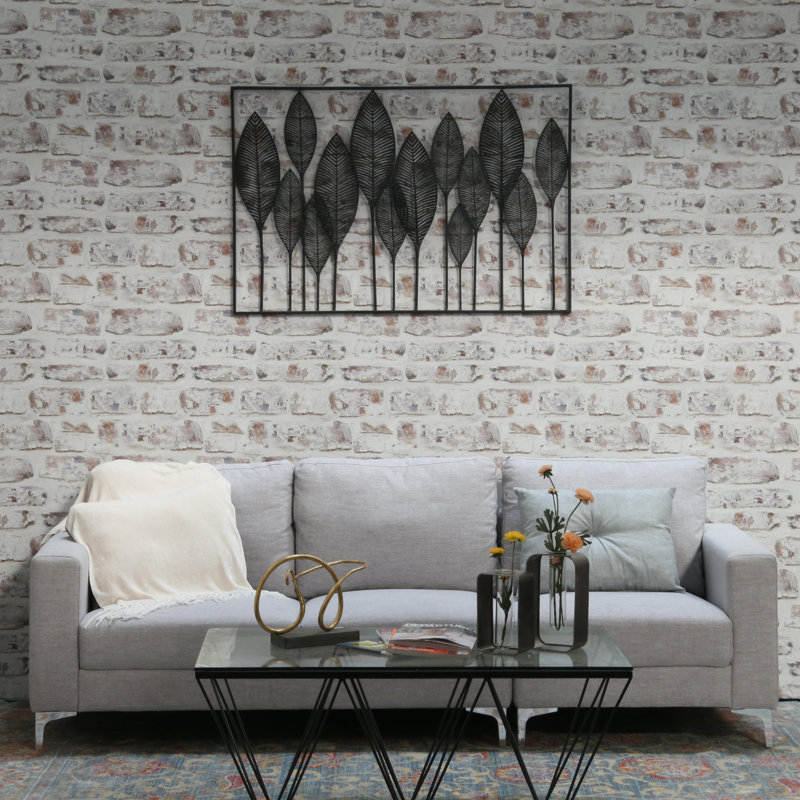 Red Barrel Studio Leaves Of Metal Wall Decor Wayfair