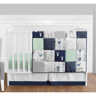 Woodland Crib Bedding Sets You Ll Love Wayfair Woodsy 4 Piece Crib Bedding Set