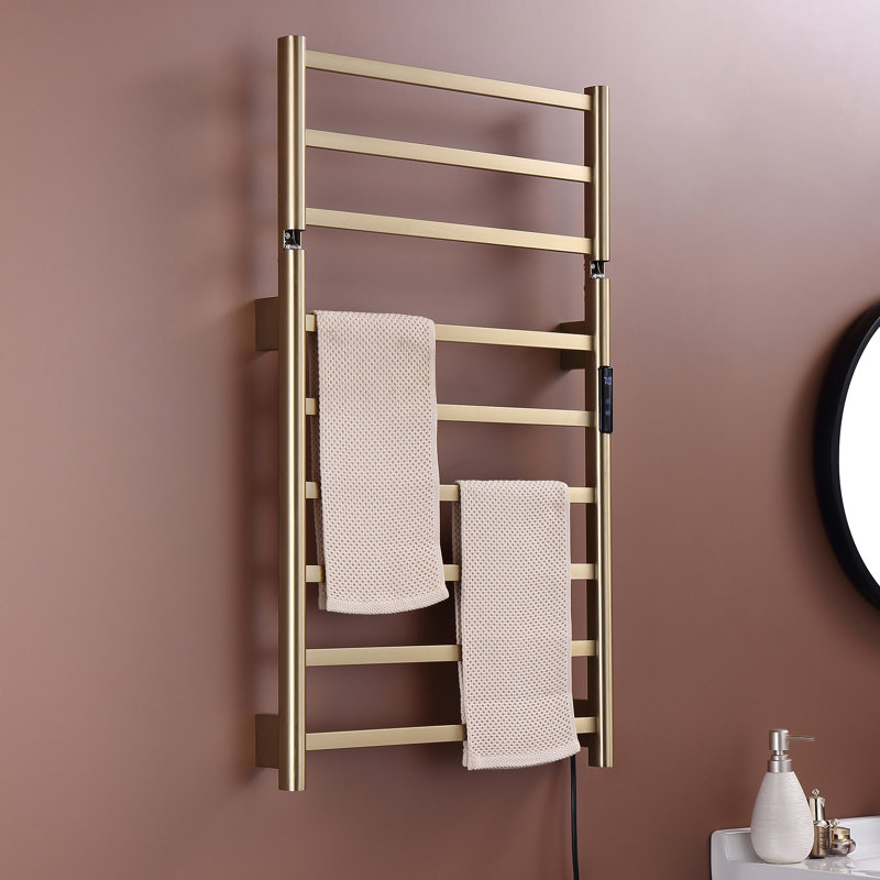 Langsun Wall Mount Electric Heated Towel Warmer | Wayfair