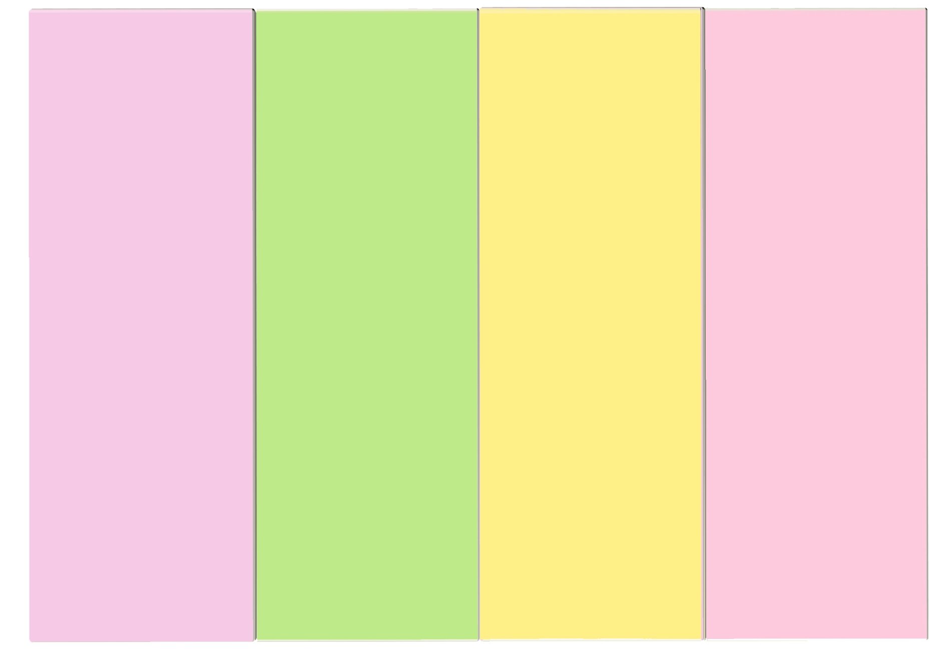 pastel play mat