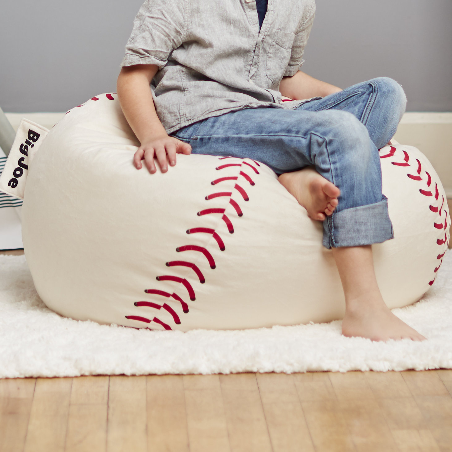 big joe soccer ball bean bag