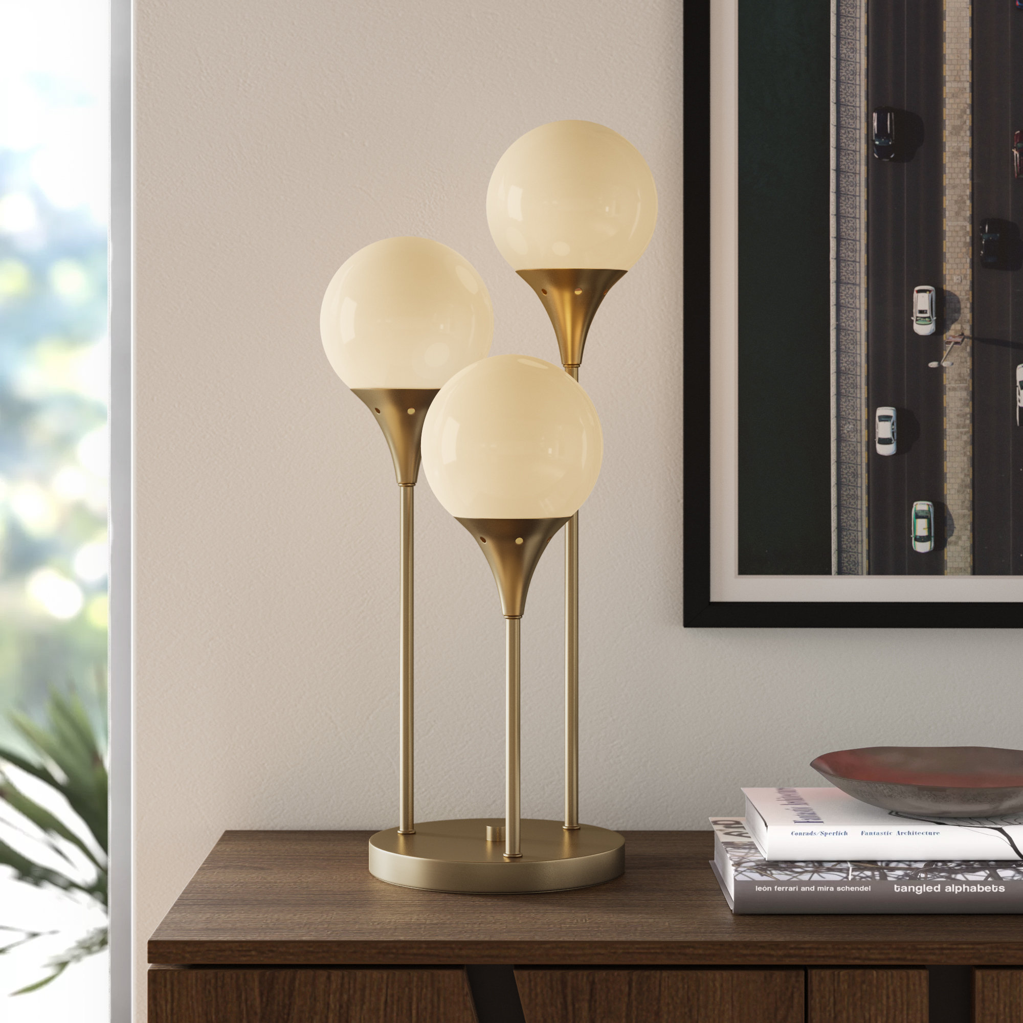 isla ombre table lamp