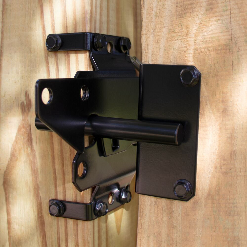 Barrette Outdoor Living 2Sided Locking Metal Post Latch & Reviews