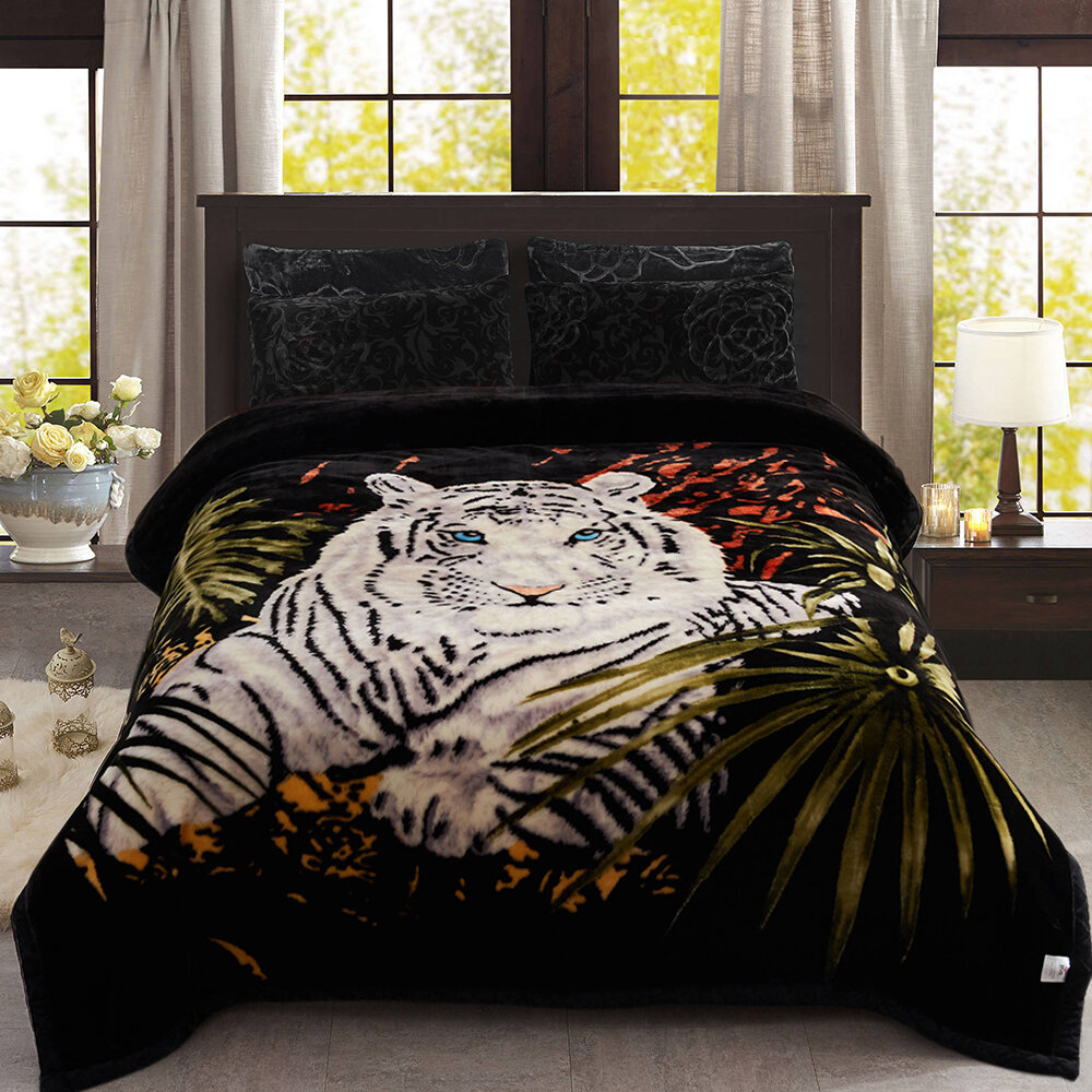 blanket tiger print