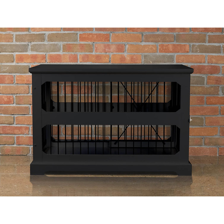 slide aside dog crate