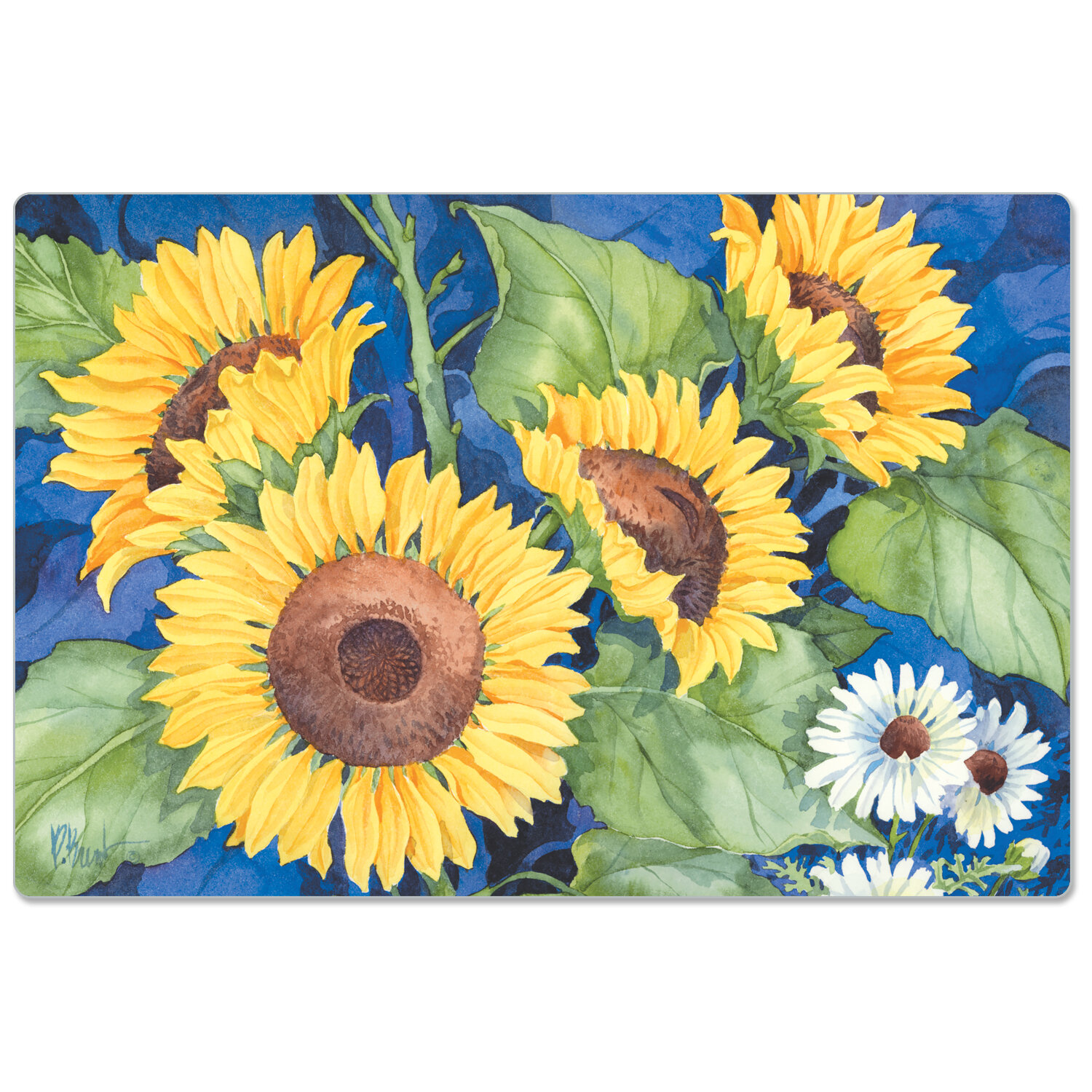 Sunflowers Comfort Anti Fatigue Mat 