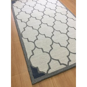 Wool Hand-Tufted Off-White Area Rug