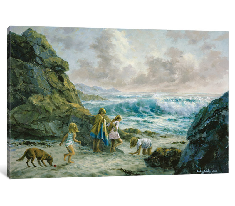 East Urban Home Once Upon A Time Painting Print On Canvas Wayfair