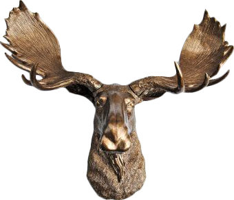 Millwood Pines Head Faux Taxidermy Moose Wall Decor Reviews