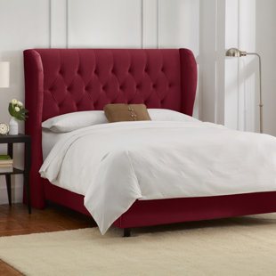 Sainte-Chappelle Upholstered Panel Bed by Skyline Furniture