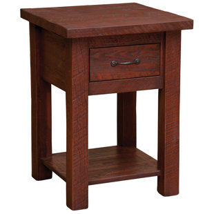 Frontier 1 Drawer Nightstand with Shelf by Fireside Lodge