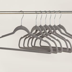 Wayfair Basics Velvet Non-Slip Hanger (Set of 50)