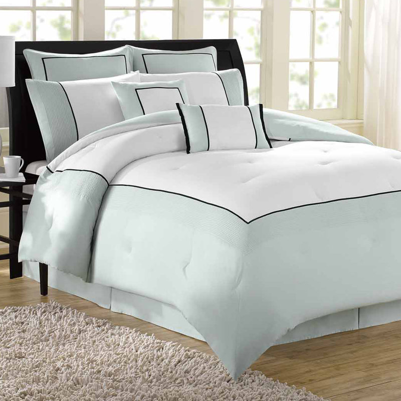 Soho New York Hotel 8 Piece Comforter Set Reviews Wayfair