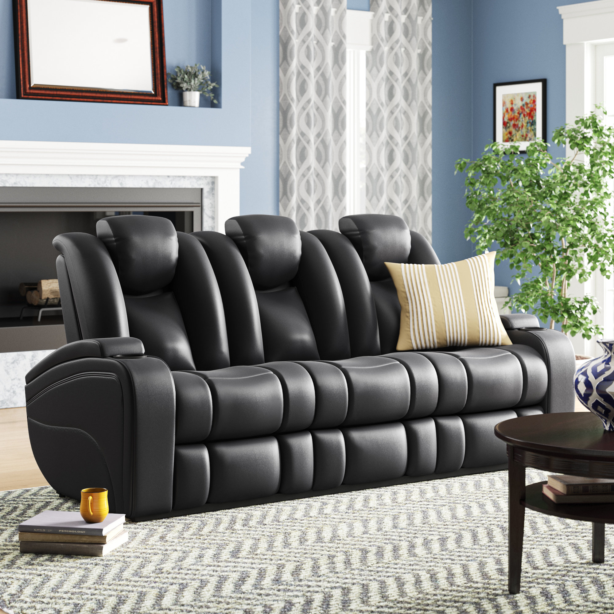 fluffy lounge chair