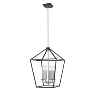 Siniard 6-Light Lantern Chandelier by