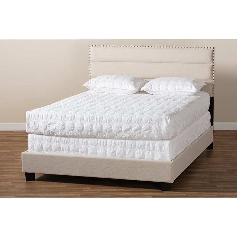 Ebern Designs Tufted Upholstered Low Profile Standard Bed 