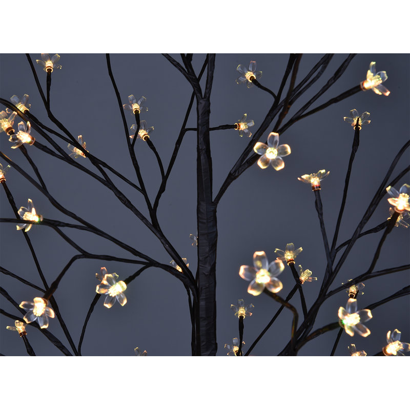 The Holiday Aisle Cherry Blossom Lighted Tree 144 Light Lighted