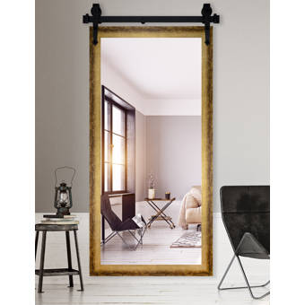 Kelly Clarkson Home Zoe Whitewashed Wood Beveled Full Length Wall Mirror Reviews Wayfair