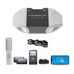 CHAMBERLAIN C2405 Wi Fi Garage Door Opener W/ App Connectivity & Wireless Keypad
