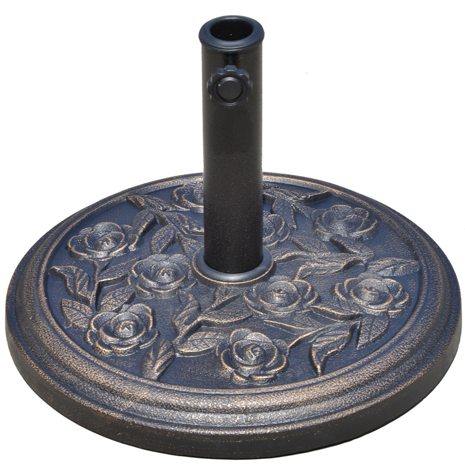 black patio umbrella base
