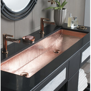 Double Bathroom Trough Sink You Ll Love In 2019 Wayfair