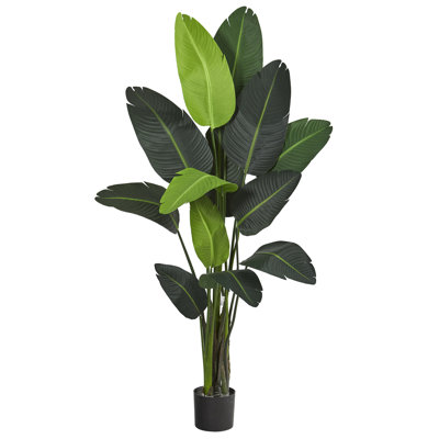 Artificial Banana Leaf Tree in Pot Liner