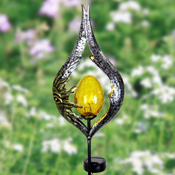 Glass Garden Stakes Wayfair