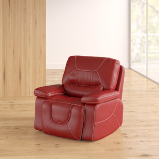 Lockheart Leather Manual Glider Recliner by Latitude Run Modern