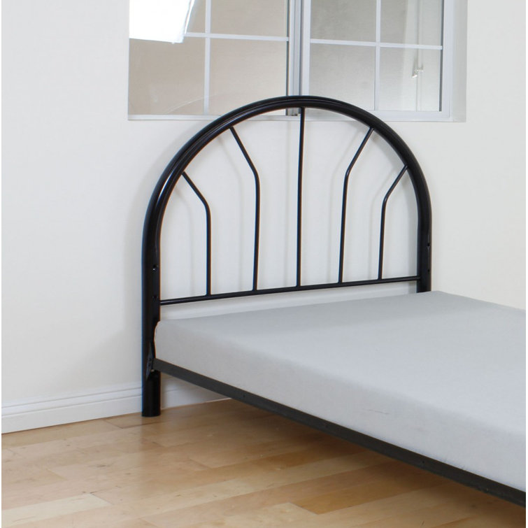 Latitude Run® Black Metal Twin Headboard And Footboard Wayfair