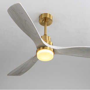 gold ceiling fan with remote