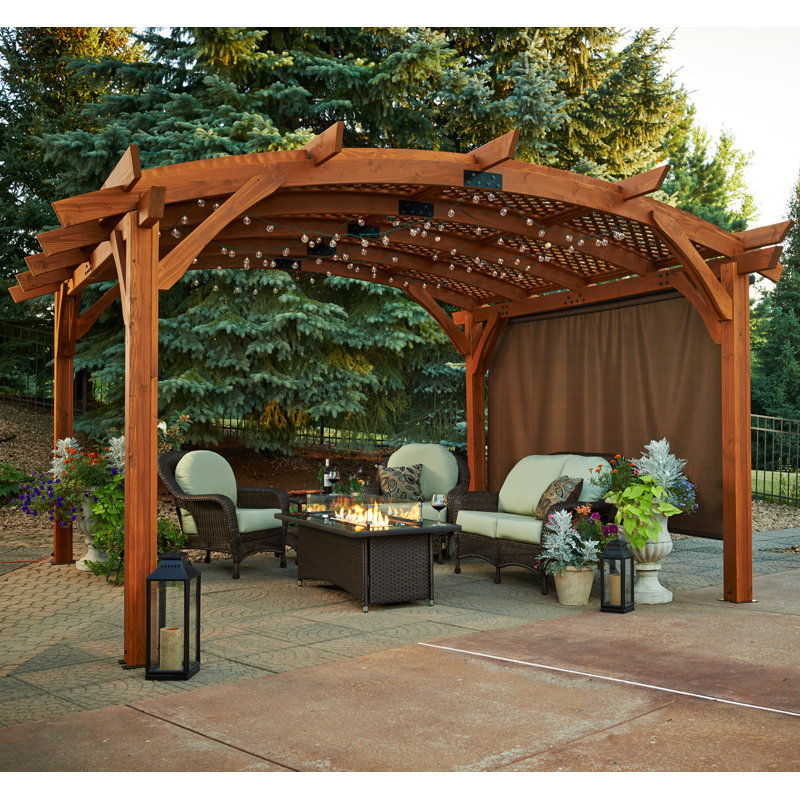 The Outdoor Greatroom Company Sonoma 16 Ft W X 16 Ft D Solid