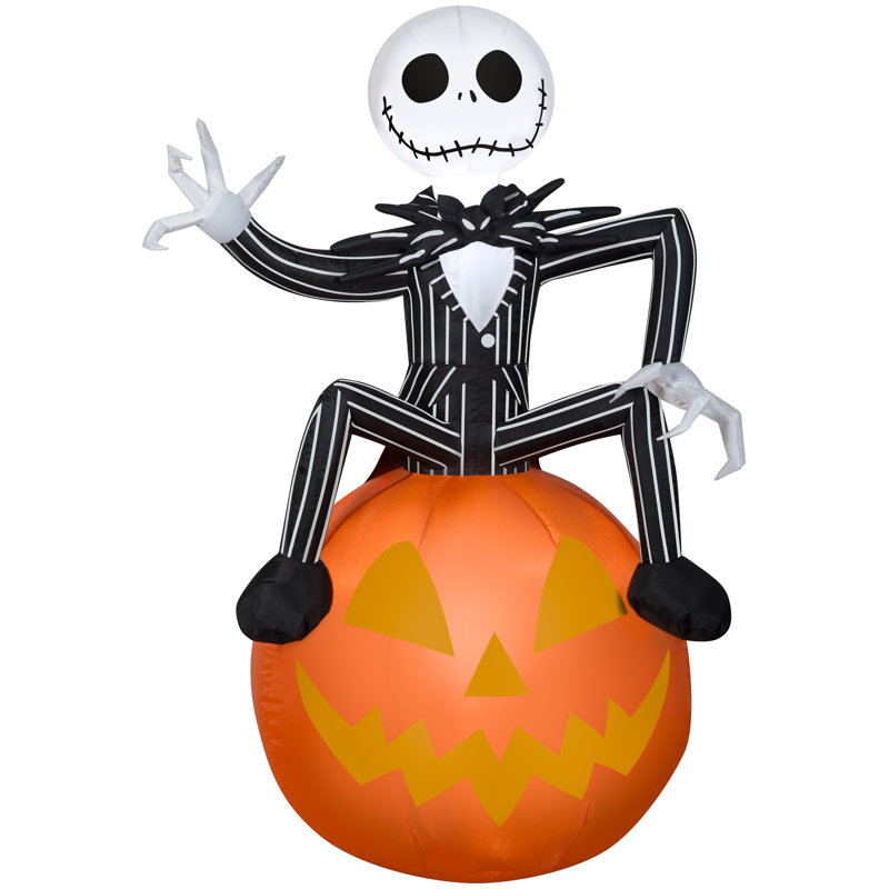 Gemmy Industries Airblown Nightmare Before Christmas Jack On
