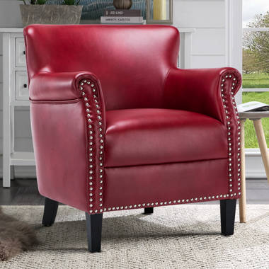 killingly faux leather armchair