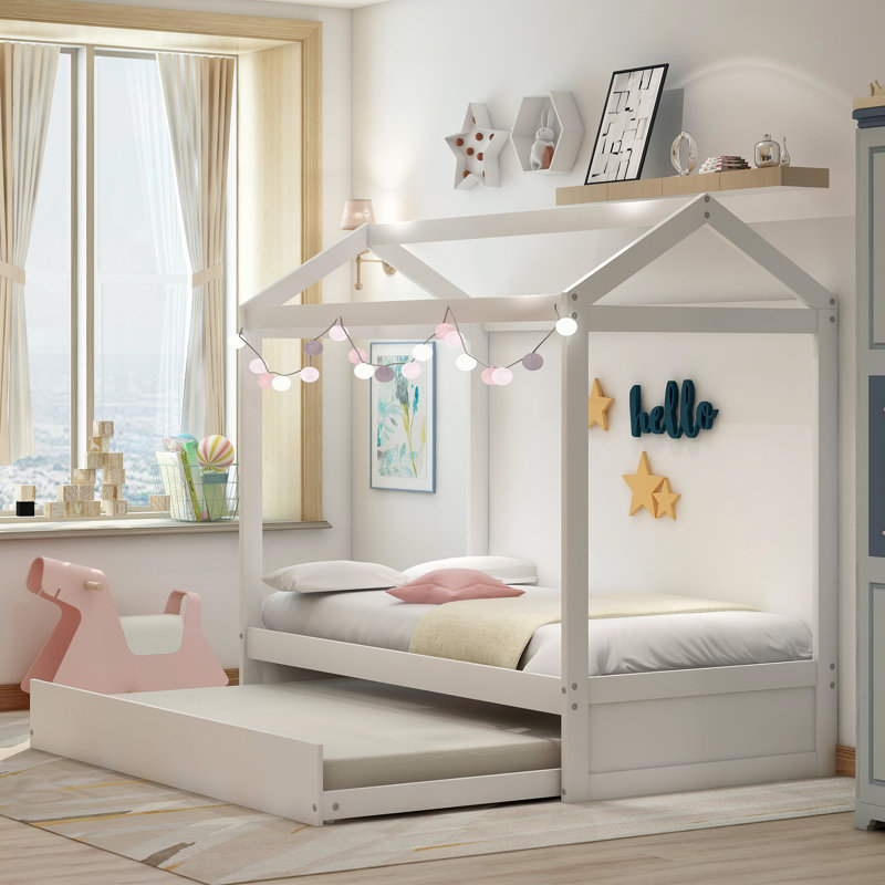 house twin bed frame